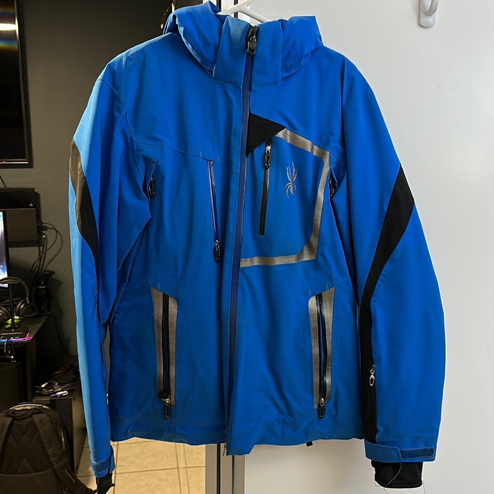 Spyder Men’s Insulted Ski Jacket Blue